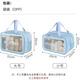 Dry and wet separation wash bag cosmetic storage bag trunk portable waterproof swimsuit bath towel large capacity storage bag wet separation thickened model classic black small [26*15*15] double-layer large capacity