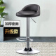 Huakai Star bar chair liftable bar high chair back chair bank corporate front desk chair home HK109 black