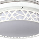 
An Dengbao invisible fan light dining chandelier living room modern simple LED home dining room bedroom lighting fixture 9928 42 inch remote control 36w three colors