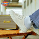 Zapatos para hombres de dickies zapatos de lona zapatos de verano transpirables y versátiles zapatos blancos hombres y mujeres zapatos de parejas un pie flojo zapatillas beige 40