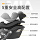 欧颂（Osann）婴儿提篮式安全座椅0-18个月宝宝德国车载睡篮便携两用摇篮 萌芽号【欧颂黄】i-Size认证
