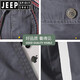 Jeep Spirit Summer Work Hosen für Männer Neue Style Multipocket Mountain Sports Straight Casual Long Hosen für Männer 9902 Dunkelgrau L [120-140jin [Jin gleich 0,5 kg]]]