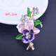 Suiyu Xianyan exquisite rose brooch, versatile flower corsage, anti-exposure accessories, women's A style