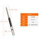 Grattoir triangle Junmo SC1300 Scrapper de la coupe en arrière de la coupe en aluminium Aluminium Aluminium DB5100 DB5010 Blade / 1 Piece