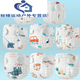 Shantoulin Village Gauze Diaper bébé coton pur tissu lavable bébé anneau urine nouveau-né couches couches couches de couches s code 0-3 mois 10 Jin [Jin est égal à 0,5 kg] 1 S Code 0-3 Baby Pure Cotton T-Type Diaper White White Pure Five-Shice