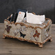 Yonghuan European Multi-fonction Tissue Multifonction Boîte de tissus salon Boîte de cartes ménagers American Retro Retro Control Rangement 1047 Blue Oriole Blossom Vertical Draw