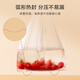 Made in Tokyo, vest fresh-keeping bag, food grade, large size, thickened plastic convenience bag, 35*42cm, 100 pieces