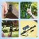 Yunteng 1288 ALUMINUM ALEAY SELFIE Stick Wireless Bluetooth Control remoto Fotografía Video corto Vlog Broadcast en vivo Soporte telescópico portátil TELÉCONO DE Selfie Teléfono móvil Apple Android Herramienta