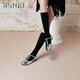 Joy/Meak's New осенний стиль Flash Diamond Embellistion T-Band Split-Toe Mary Jane Shoes For Women 12126CQ4 Золото 36