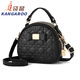 Canguro mini bolso de la moda para mujer bolso de hombro para mujeres bolso de cuerpo de mujer Bolso gato cabeza blanca