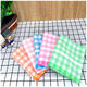Shantoulin Village Shanghai reine Baumwolle 1048 Sommer Mercury Handtuch Badegesicht Marke Handtuch Plaid Plaid dünner Streifen 1048 Mercury Handtuch zufällige verschiedene Farben 84x35m