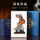 诺诗曼一路高升铜鹿摆件办公室客厅酒柜玄关装饰品乔迁新居开业礼品纪念