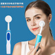 TOOCARE facial cleansing artifact facial brush head cleansing instrument adapted to Oral B electric toothbrush to remove makeup and clean pores blue (without host) Package 1 Facial brush 1