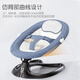 Cool Hui Baby-Sammelnartefakt 0 bis 2-jähriges Baby Elektro-Schaukelstuhl Baby Schlaf mit Cradle Bett Neugeborene beruhigende Stuhl Liege Mocha Gray-u Kissen