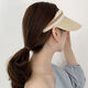 Hedon Strohhut Frauen Sommer Strand leerer Top-Hut Frauen Sonnenschutz Sonnencreme Hut koreanischer Stil Baseball Mütze Haare Zylinder KT-3524 [immer noch leeres Oberteil weben] -Kaqi