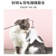 Huanpet.com cat toy cat teasing stick [retractable length about 40-75cm] elastic feather bell interactive self-pleasure artifact to relieve boredom for cats, kittens and young cats pet supplies