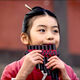 
Cheerful Panflute Miyue 8 tube children's plate ABS plastic resin handmade school homemade musical instrument music class DIY hand-painted model Miyue 8 tube resin black homemade