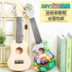 
Test 68 assembled ukulele DIY small guitar handmade homemade material package painted hand-drawn drawing doodle wood 21 inch round-carton set five 21 inch