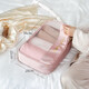 EACHY Travel Storage Bags Suitcase Clothes Storage Bags Clothes Organizing Bags Portable Travel Packaging Set Transparent Clothes Bags Powder-M