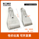 
DYQT Customized Stainless Steel F-Type Blowing Nozzle 727-15Windjet Flat Blowing Water Blowing Blowing Blade Plastic PP Dust 727 Internal Thread Single Hole Blowing 16 Holes-High 90-Width