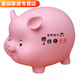 
CLCEY children's cute piggy bank can be deductible, can be deposited, can be dropped, boys and girls cartoon piggy bank only enters, but not out of ornaments. Happy model (upsize) orchid (deposit or deductible)
