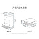 Ecovacs sweeping robot sweeping and mopping integrated floor scrubber automatic cleaning smart home vacuum cleaner automatic floor scrubber free mop automatic dust collection original second-hand 8 new and above X2 [Flagship of the year] No original packaging 8 new