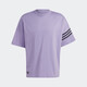 Adidas Clover Cloth Men's New Sports y Camiseta de manga corta de cuello redondo impreso casual HM7998 HR3291 S