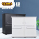 Fish tank cabinet base cabinet Xilong fish tank base cabinet wooden floor cabinet aquarium cabinet locker shoe cabinet 50/60/80/100/120CM base white base cabinet-100C-1000*30*66 (horizontal stripe)
