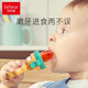 Hug Bear Bite Baby Silicone Fruit Bite Bag Baby Fruit and Vegetable Food Complementary Food Automatic Propeller Thiel Powder