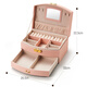 Dimanqi Children's Jewelry Box Gift Box Set Girl Birthday Gift Princess Play House Toy DIY Handmade Jewelry Beaded Dressing Up 3-6-10 Years Old Hairpin Hair Ring Ring Storage Box