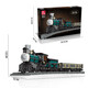 Lego building blocks vintage steam train city heavy load freight train cross track assembly toy 12003CX freight car +1 box of building blocks + disassembly