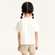Mini Bala [cool quick-drying] Girls Summer Antibacterial Set Baby Short Sleeve Two-Piece Set