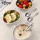 Disney (Disney) Food Grade 316 Edelstahlschale für Kinderspezifische Reisschale für Baby ergänzende Lebensmittel kleine Schüssel für Herbst Anti-Fall-Tischgeschirr Babymahlzeitplatte [Piggy] 316 Kinderschale