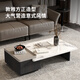 Gujia Home Modern Italian Marble Coffee Table Living Room Single Drawer Hidden Design Coffee Table PT7168 Coffee Table