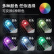 Shixin Multifunktionales Nachtlicht USB Smart AI Voice Nachtlicht Intelligente Sprachfarbwechsellampe Sound Control Lampe 3er-Pack USB Bunter Farbwechsel + Sprachsteuerung