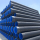 HDPE steel tape wrapped pipe double wall corrugated reinforced structure wall carat pipe B type A type sewage hollow wall water supply pipe DN1700