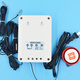 
XMSJ9904 four-channel temperature test alarm multi-channel high and low temperature alarm upper and lower limit digital display adjustable temperature control host 9904+4 30-meter temperature measuring probes
