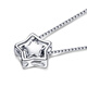 Pt.Charm new platinum necklace female meteor shower PT950 platinum necklace new year birthday gift for girlfriend and wife ready stock national inspection certificate 2.1-2.2g