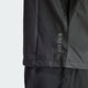 Adidas jacket men's 2025 summer new sportswear running fitness training woven hooded jacket casual top IN1483 black M