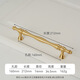 
XMSJ French pure brass solid open-fit single long hole invisible creative furniture hardware shoes kitchen drawer cabinet door pull 6636