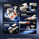 Shangyun Children's DIY ever-changing magnetic assembly toy car boy and girl space shuttle transforming robot building block gift