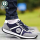 
Woodpecker men's shoes for autumn new breathable canvas shoes soft sole non-slip fashion versatile sports shoes trendy shoes men's casual shoes AW9902 white 38 standard code