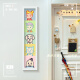 Estilo de dopamina de pinturas colgantes en la puerta y bienvenida Decoración del hogar Pintura de almacenamiento creativo Muro de almacenamiento Pintura de entrada Harada Yui vertical Versión A 12625 Madera de madera de madera Marco de imagen de madera maciza + uñas sin traces sin