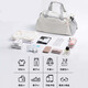 Ukdati hand-in-one travel bag large capacity men and women lightweight boarding short-distance travel waiting to be delivered trunk crossbody gym bag white