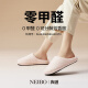 Neibo [Super Comfortable] Cotton Slippers Winter Men's Antibacterial, Deodorant, Sweat-Absorbent and Breathable Latex Wool Slippers for Women 36