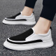 Dibofei Zapatos de tela Old Beijing Zapatos para hombres Spring and Summer Flowly Ultra-Light grueso Suela de moda