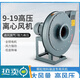 XMSJ919高压离心风机工业强加引风机3KW4KW鼓风机物料吹抽风机9 9195A7.5KW2P380V