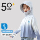 茨语儿童防晒衣女童男童夏季2025新款冰丝防晒服薄款外套夏天防 紫色F9929 130