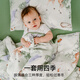 Manxi (Emxee) Edredón de jardín de infantes de tres piezas Capacidad de algodón Pure Baby's Bedding de seis o siete piezas Swan Dance Music de siete piezas