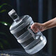 Maxcook Pure Water Bucket Mineral Water Bucket Drinking Bucket 5L Bottled Water Plastic Water Dispenser Portable Outdoor Bucket MCX7506